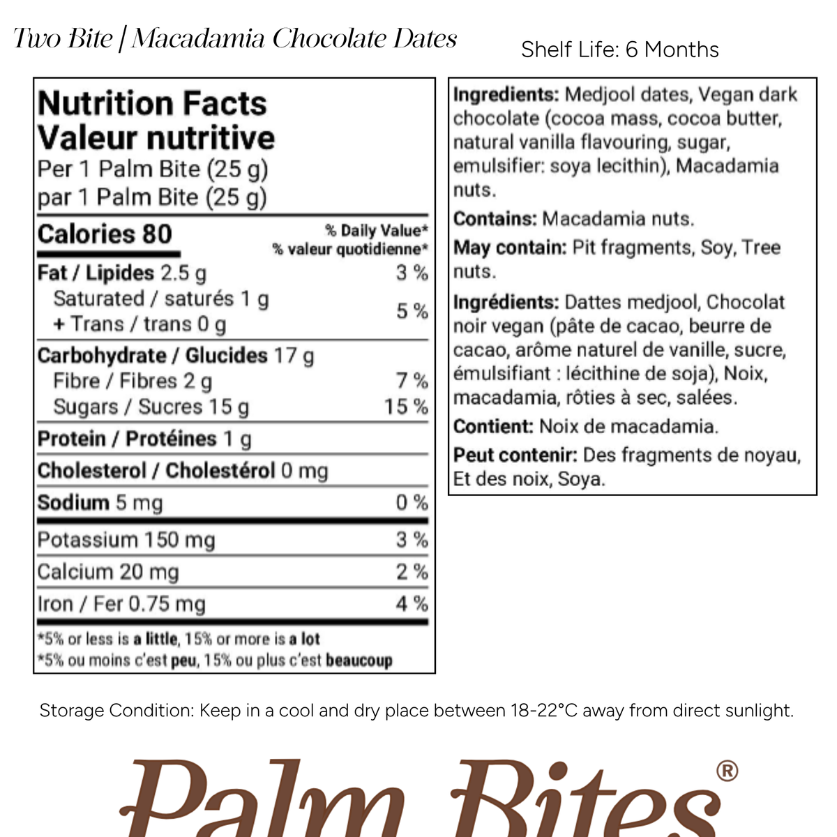 Nutritional information