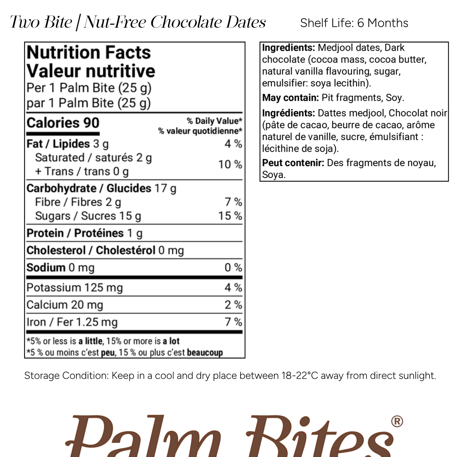 Nutrition facts
