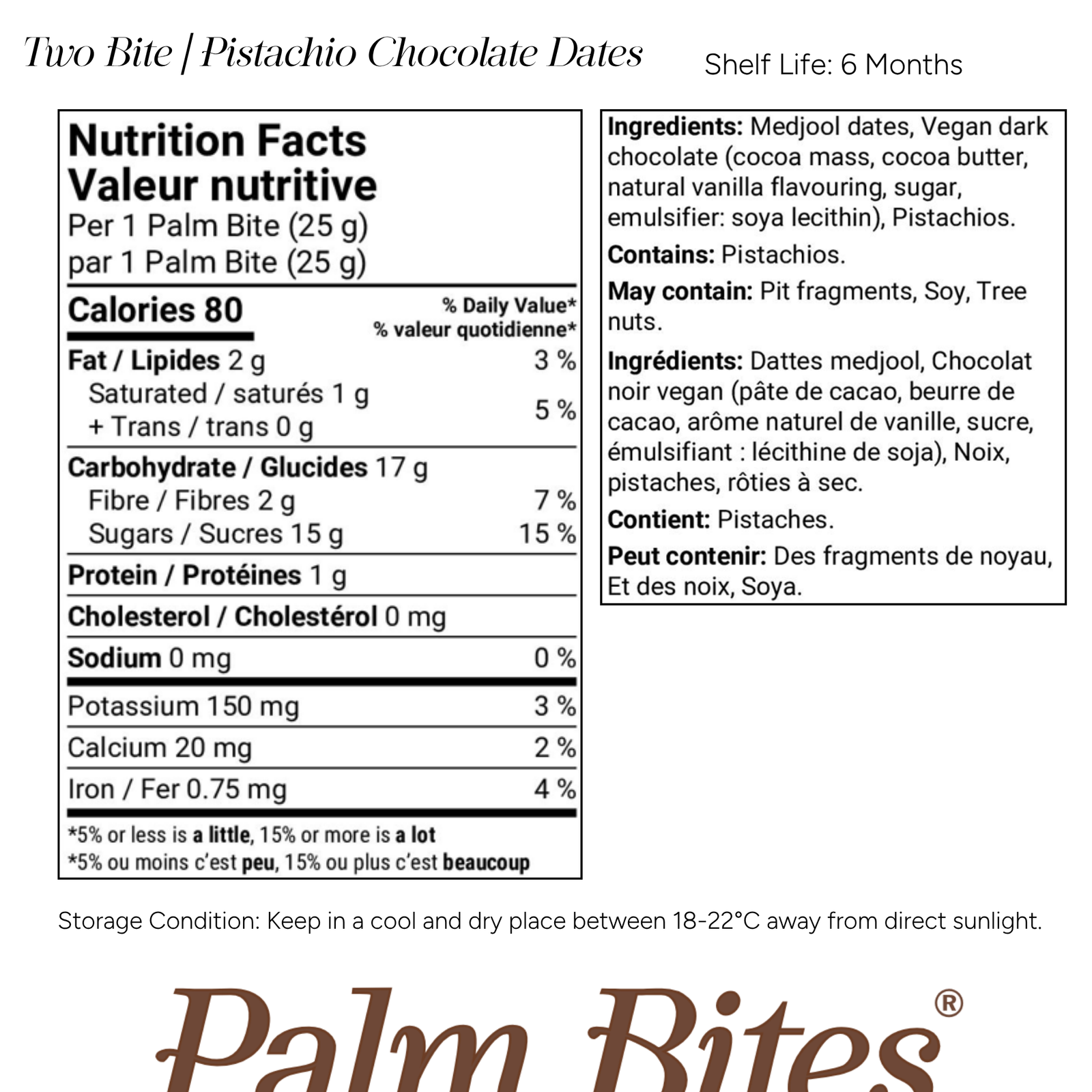 Nutrition facts