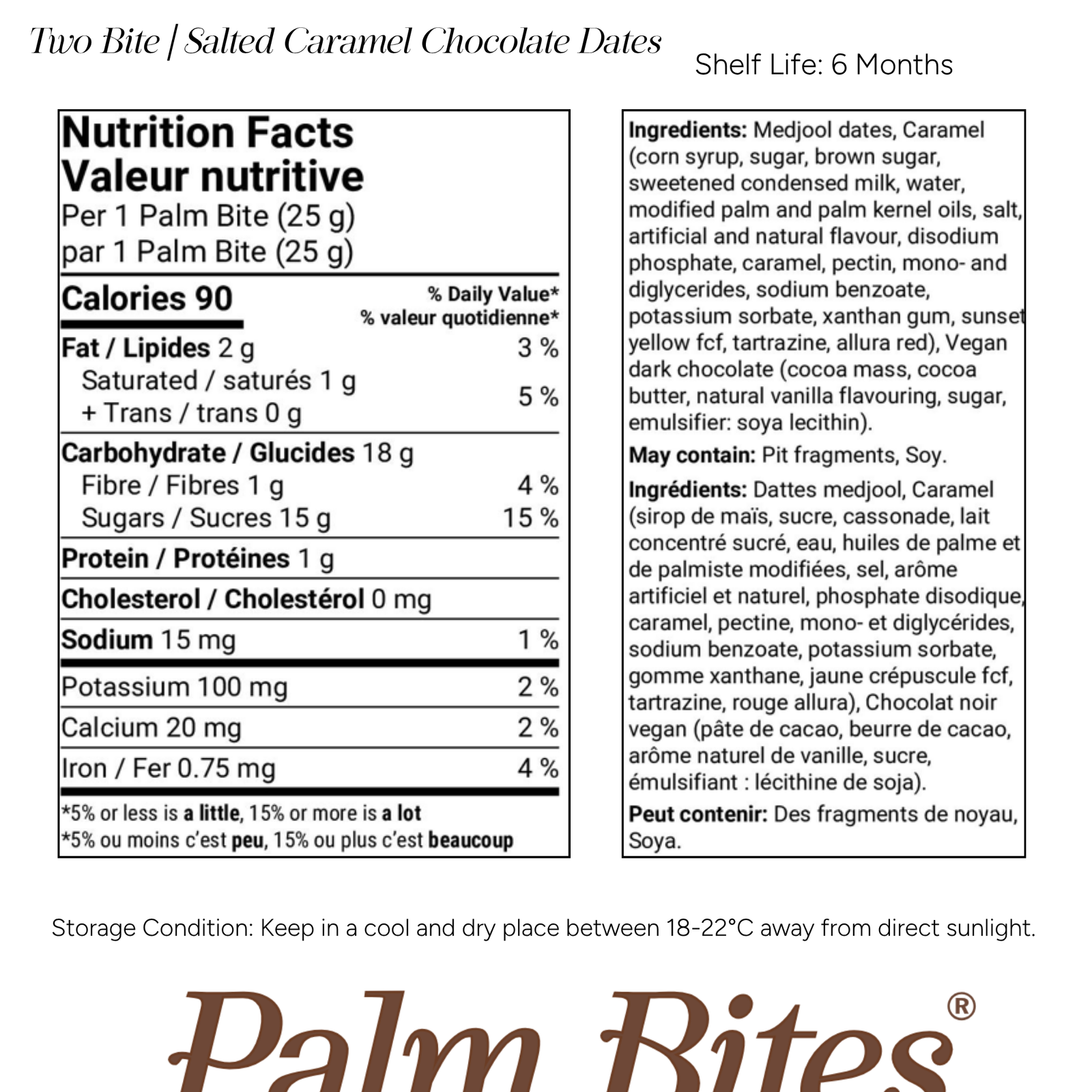 Nutrition facts