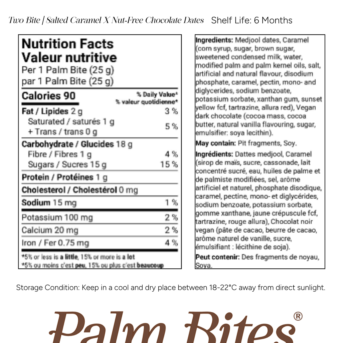 Nutritional information