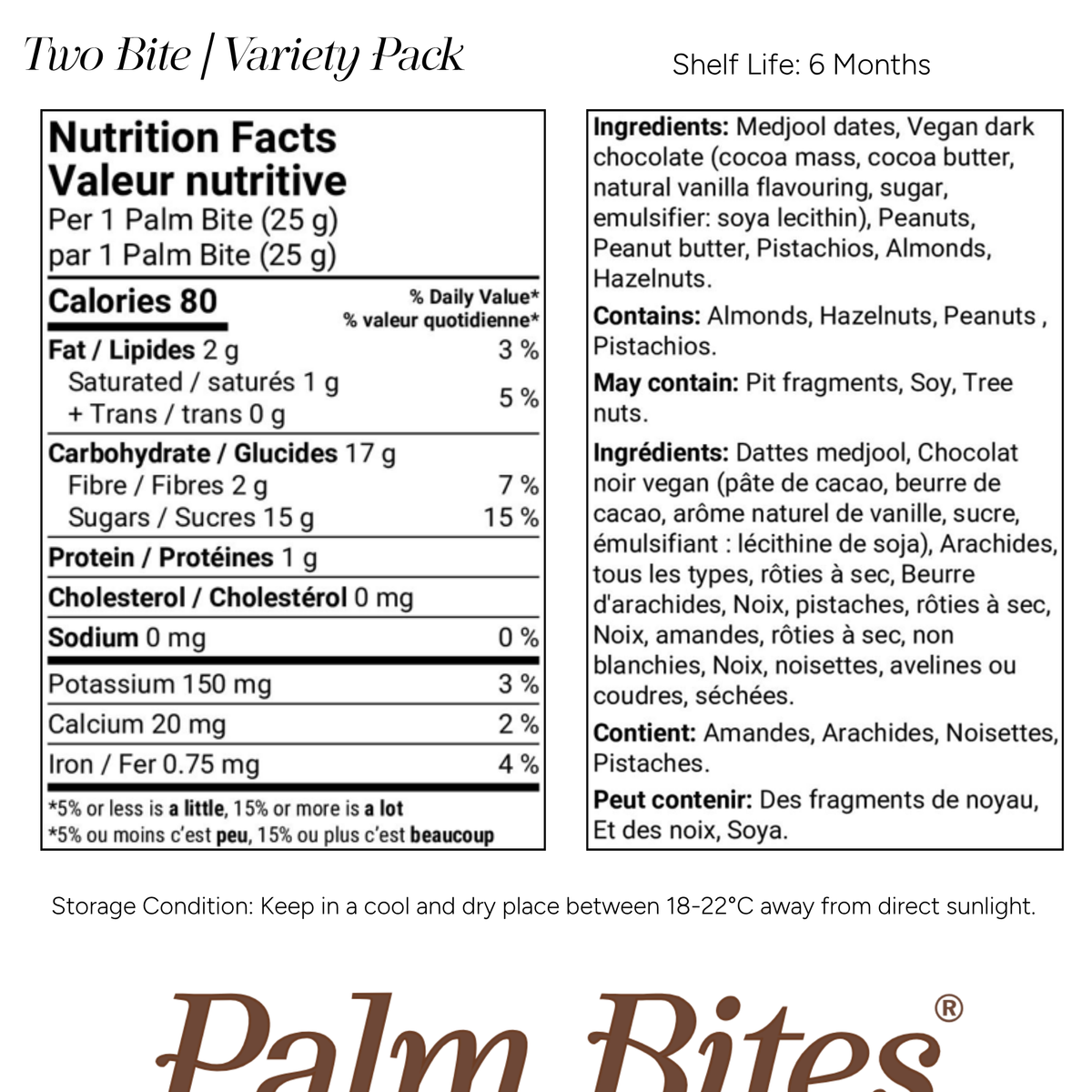 Nutritional information