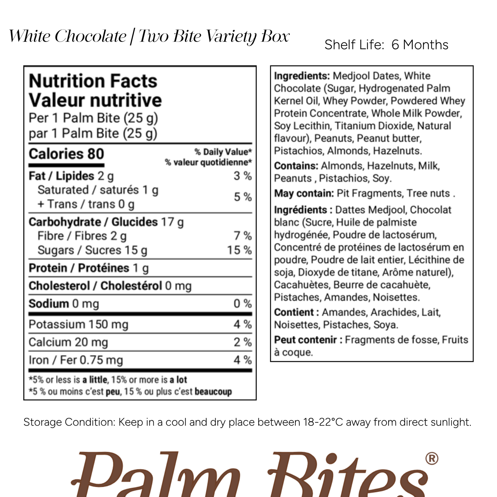 Nutrition facts