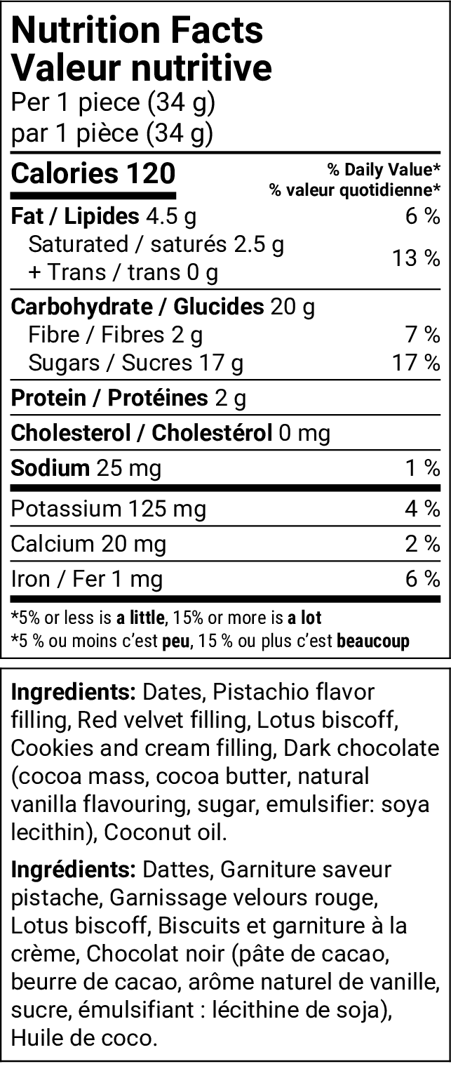 Nutritional information