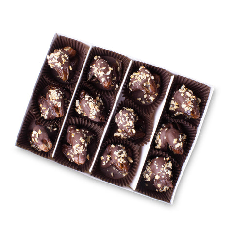 One Bite | Hazelnut Palm Bites - Palm Bites® - Chocolate Dates -