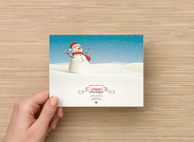 Greeting Cards - Palm Bites® - Greeting & Note Cards - Happy Holidays